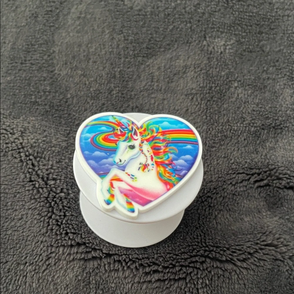 Colorful Unicorn Heart PopSocket
